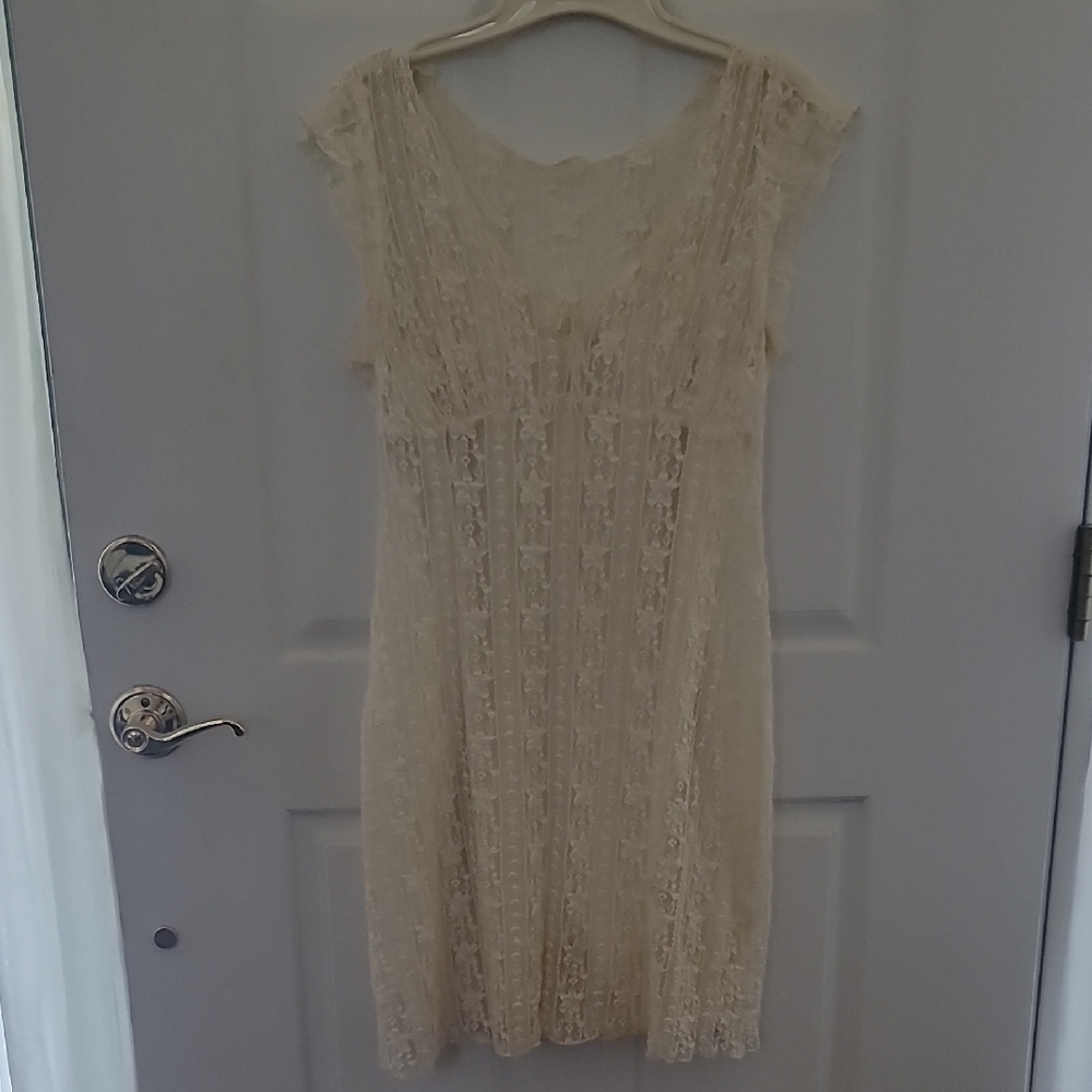 CDC Cream Lace Dress